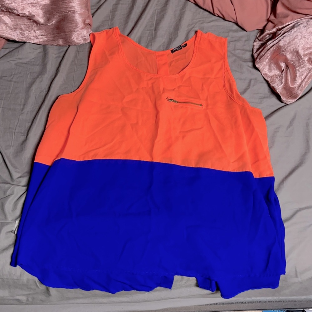 Flowy plus size tank